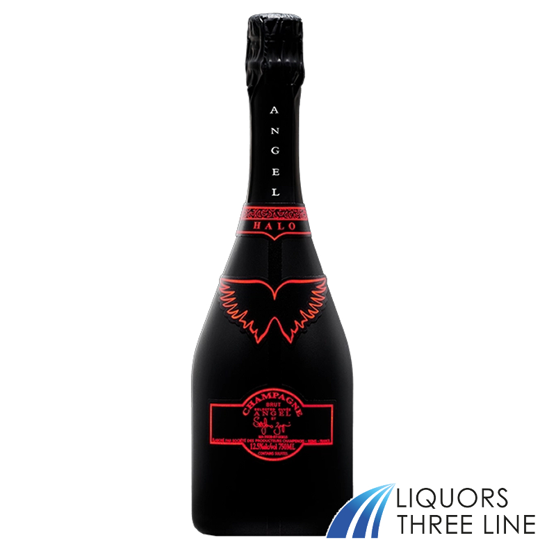 送料無料 光る！正規品】エンジェル シャンパン ブリュット ヘイロー