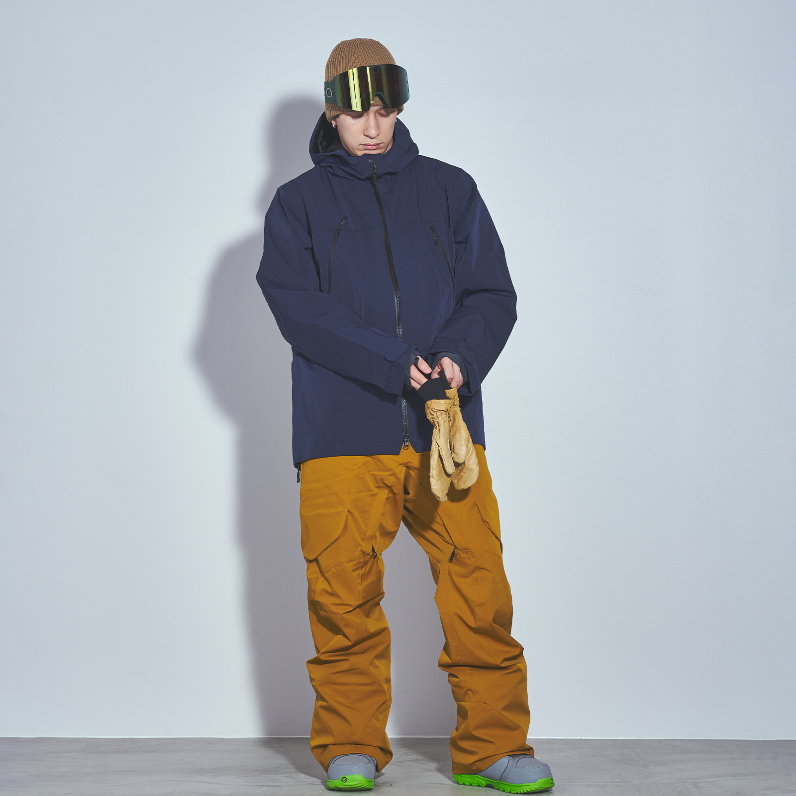 43DEGREES スノーボードウェア スキーウェア メンズ 上下 セット