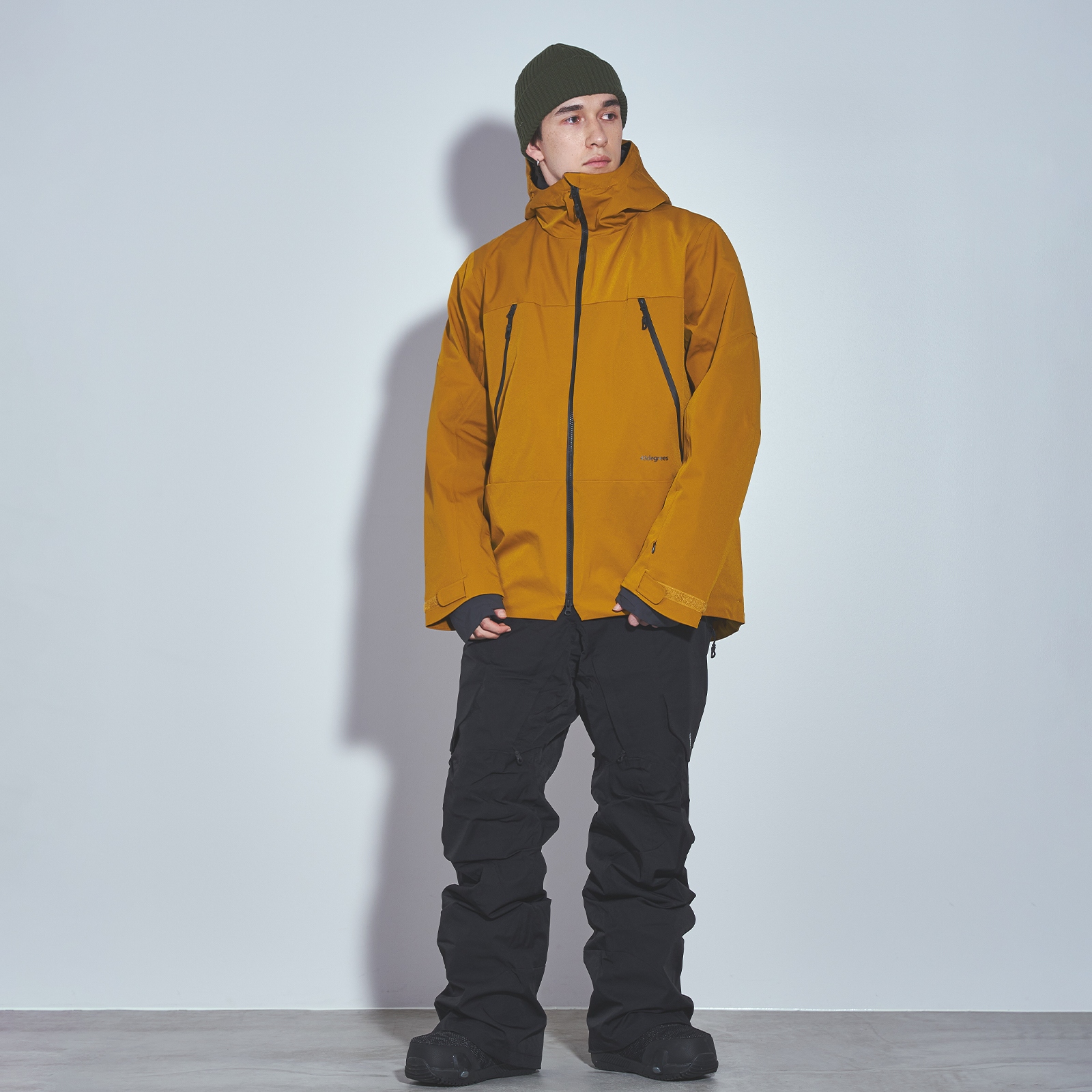 43DEGREES スノーボードウェア スキーウェア メンズ 上下 セット