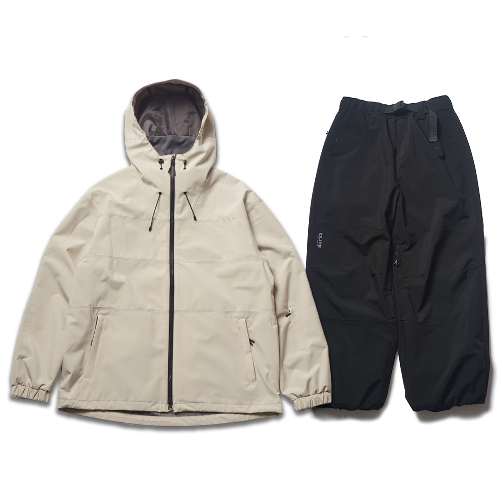 43DEGREES スノーボードウェア スキーウェア 上下セット メンズ