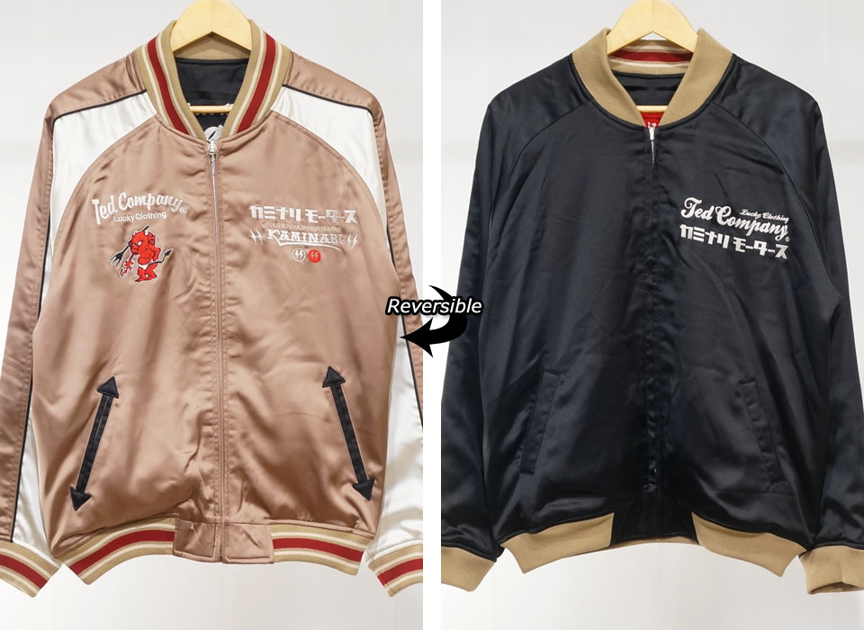 TEDMAN（テッドマン） カミナリモータース コラボ カミナリ麗心愚 刺繍