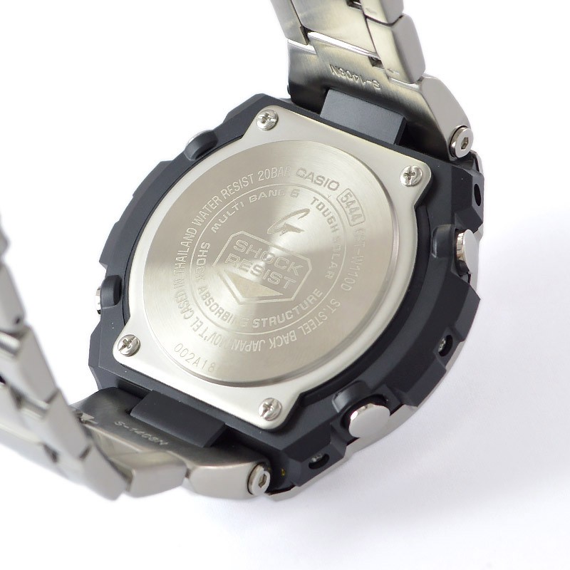 カシオ Gショック G-SHOCK Gスチール ソーラー電波 GST-W110D-7AJF
