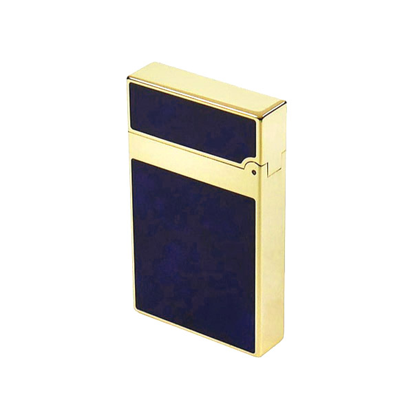 DuPont（デュポン） ライン2 ライター メンズ ブルーラッカー/イエロー