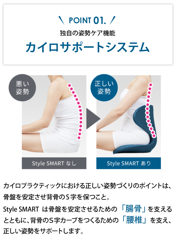 Style（スタイル） 姿勢ケアシート スマート MTG Style Smart 骨盤矯正