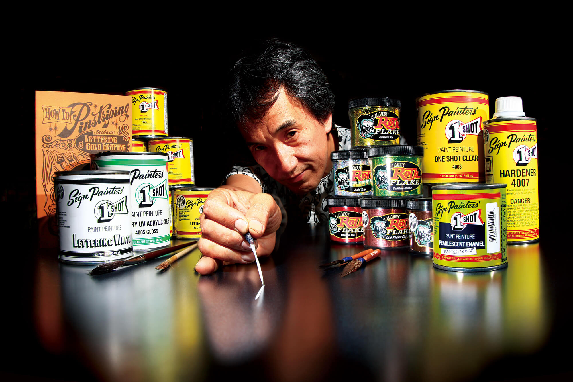 MOONEYES - ピンストライプ 1 Shot Paint｜Yahoo!ショッピング