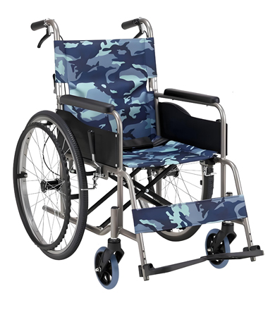 マキテック 車椅子 自走式 背固定 折りたたみ 車いす ノーパンクタイヤ