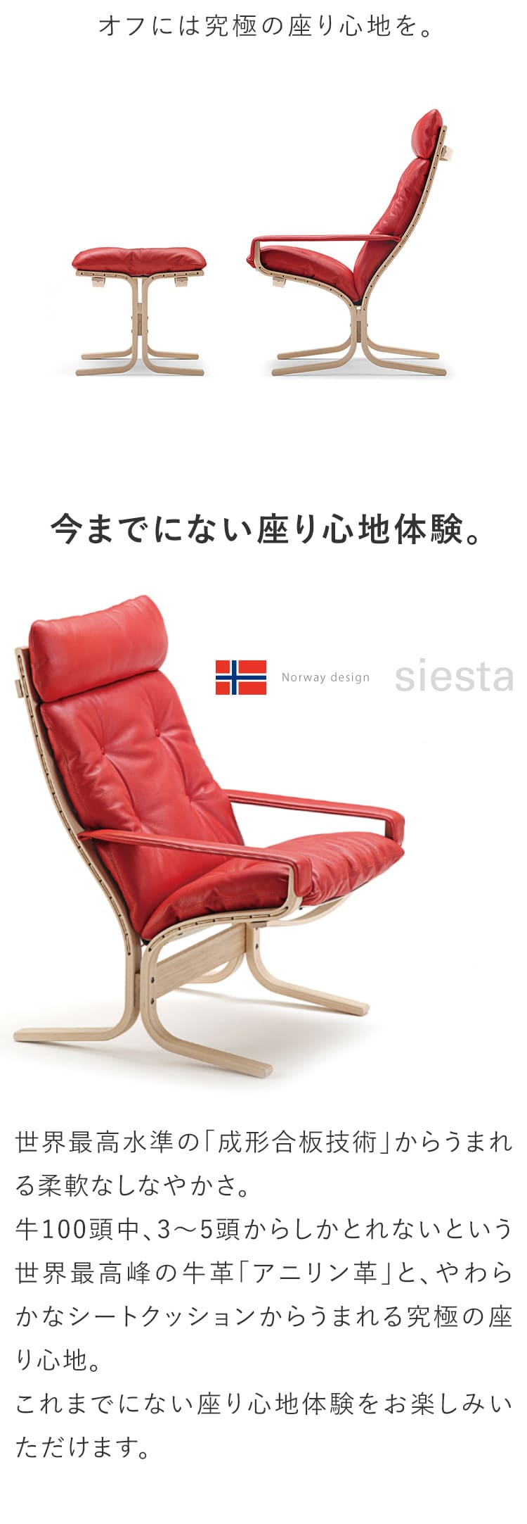 バランスラボ パーソナルチェア 北欧 シエスタクラシック／ロウバック