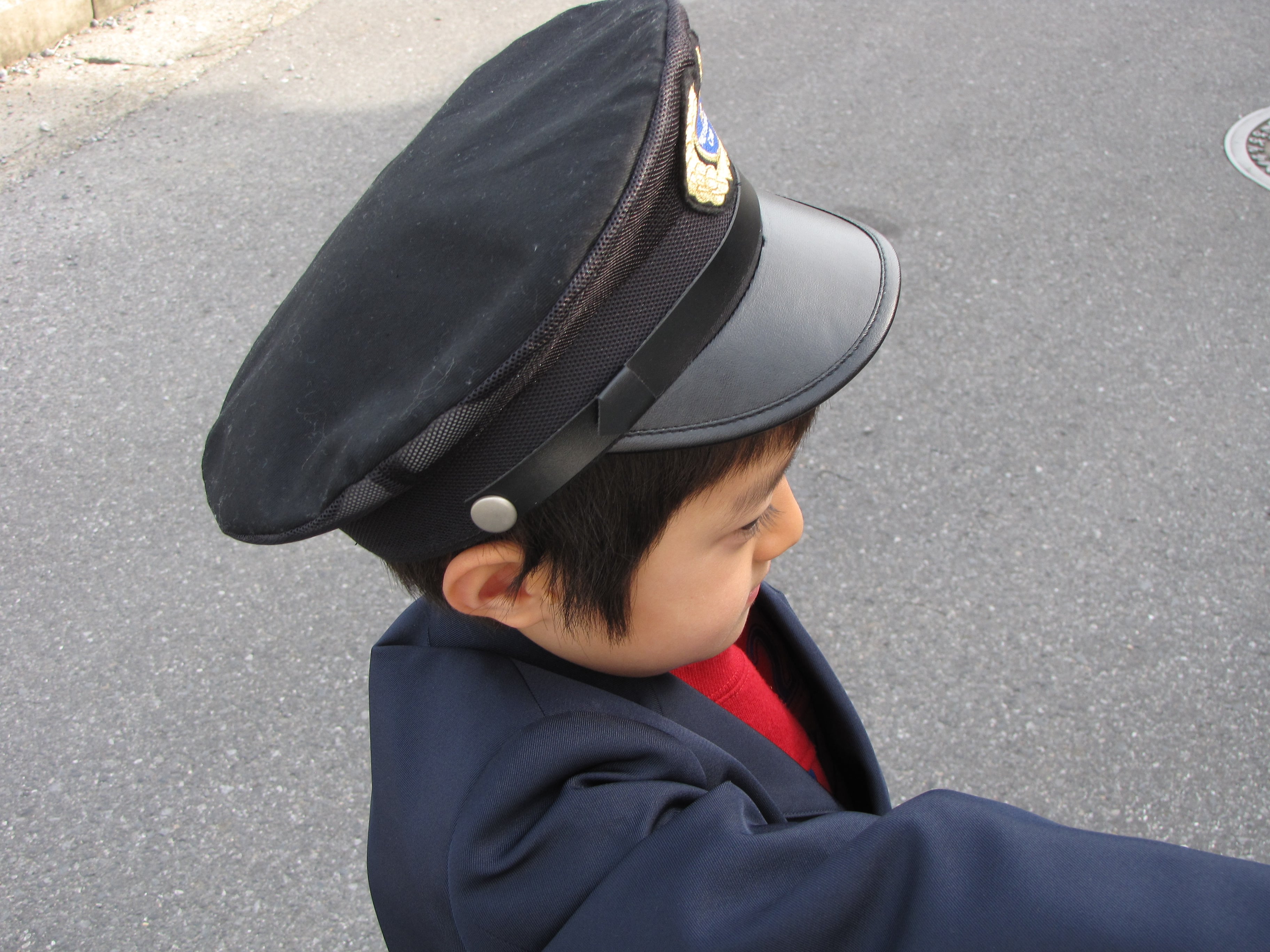 □【送料無料】鉄道キッズ 車掌＆運転士 帽子（黒）:TOY TIME通販｜JRE