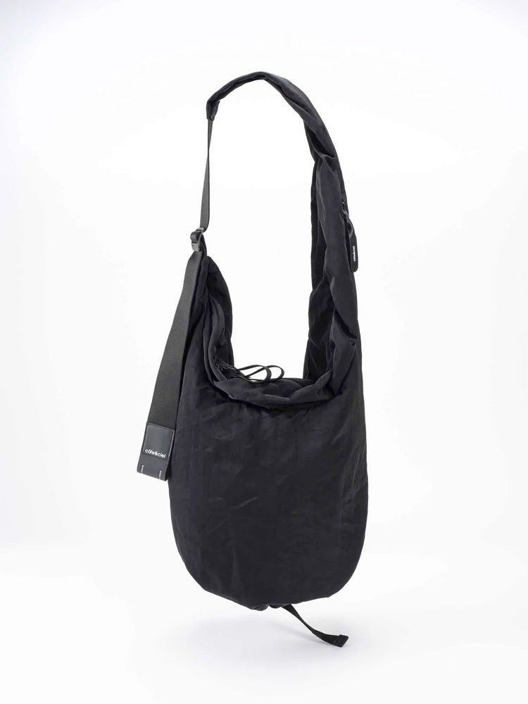 Cote&Ciel - Hyco M Smooth Black Bag - Crossbody – Rove Goods