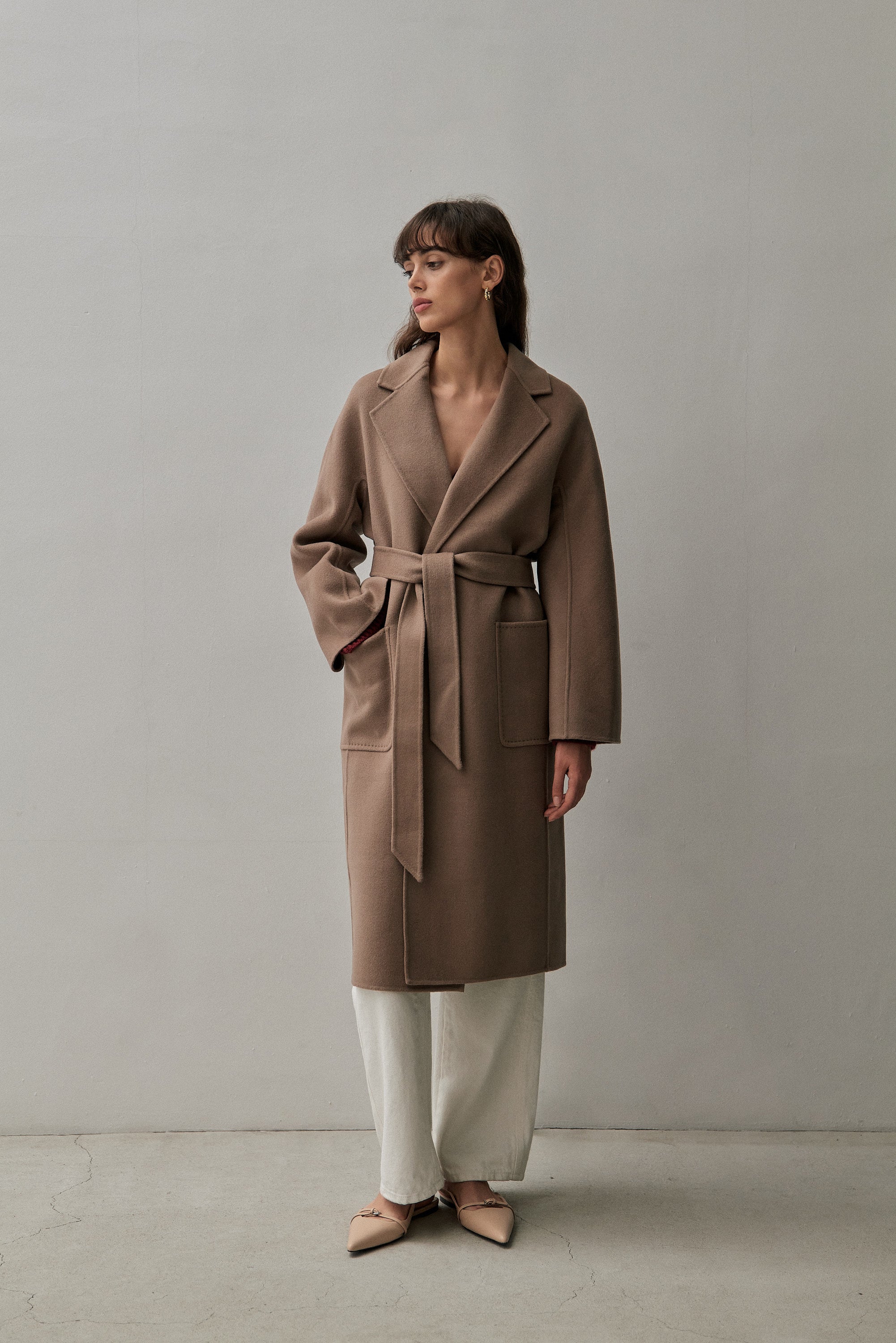 THE CLASSIC COAT - TAUPE – THE CURATED