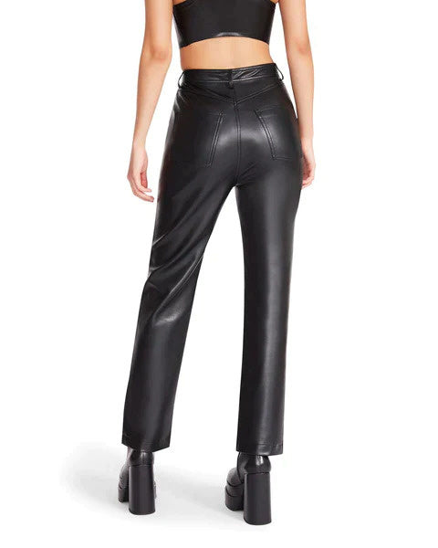 The Josie Vegan Leather Pant - Black – SHOP THE SKINNY