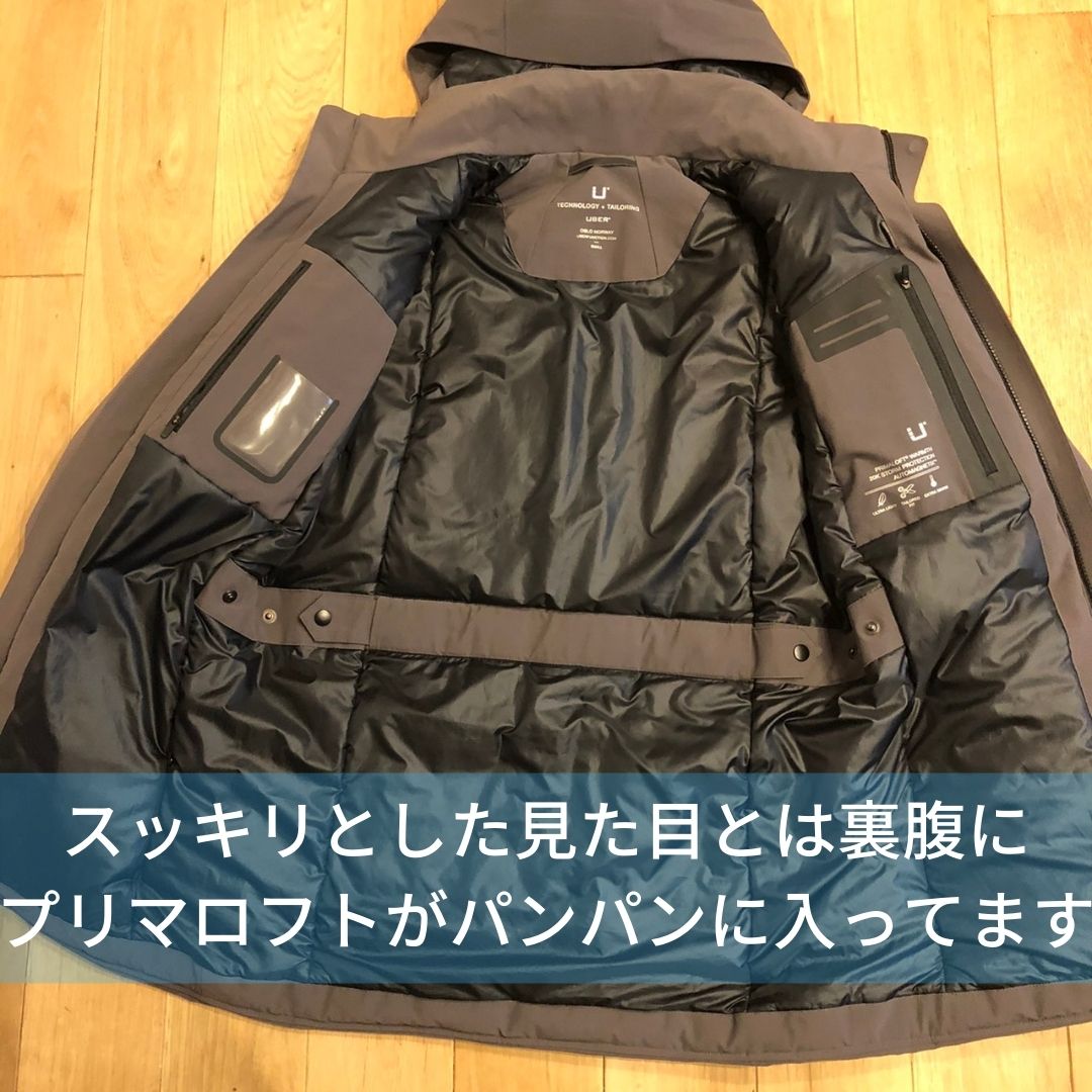 UBR[ウーバー]レギュレーターパーカー 完全防水の暖かいアウター