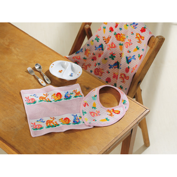 フェイラー ティップトップフォレスト ベビー5点セットペールパープル