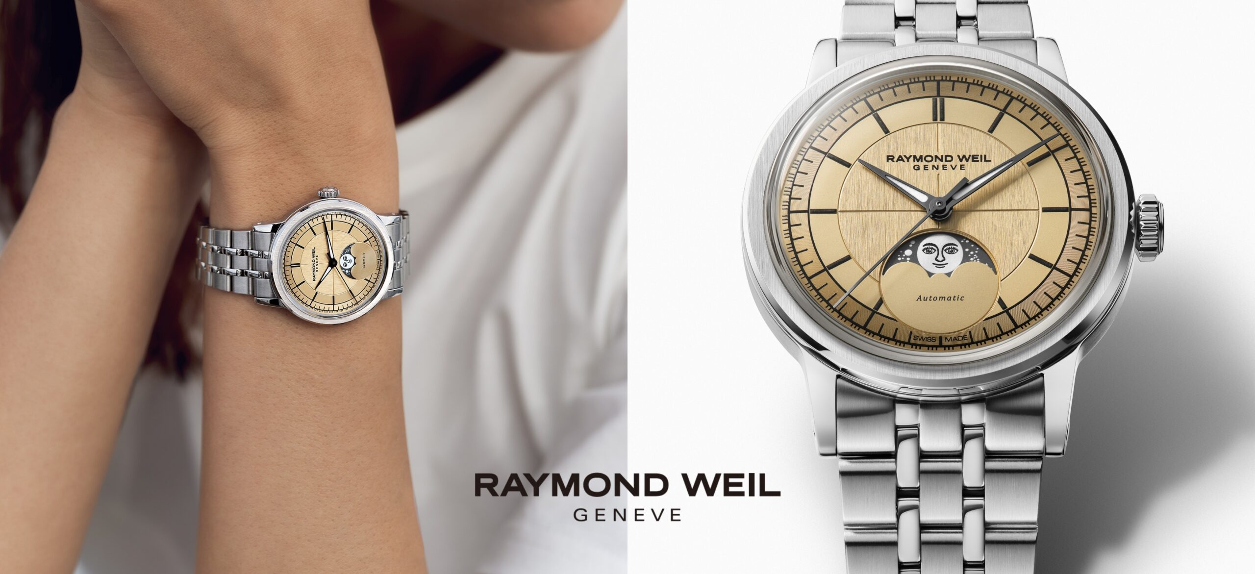 レイモンド ウェイル】世界限定50本の「ミレジム ムーンフェイズ