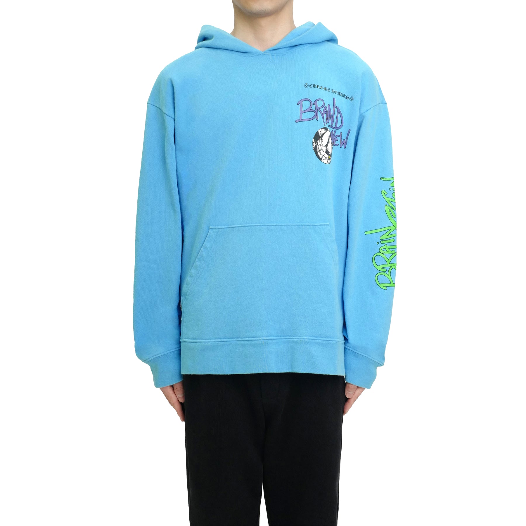 クロムハーツ SHENGLI ROAD MARKET マティーボーイ ブルー パーカー