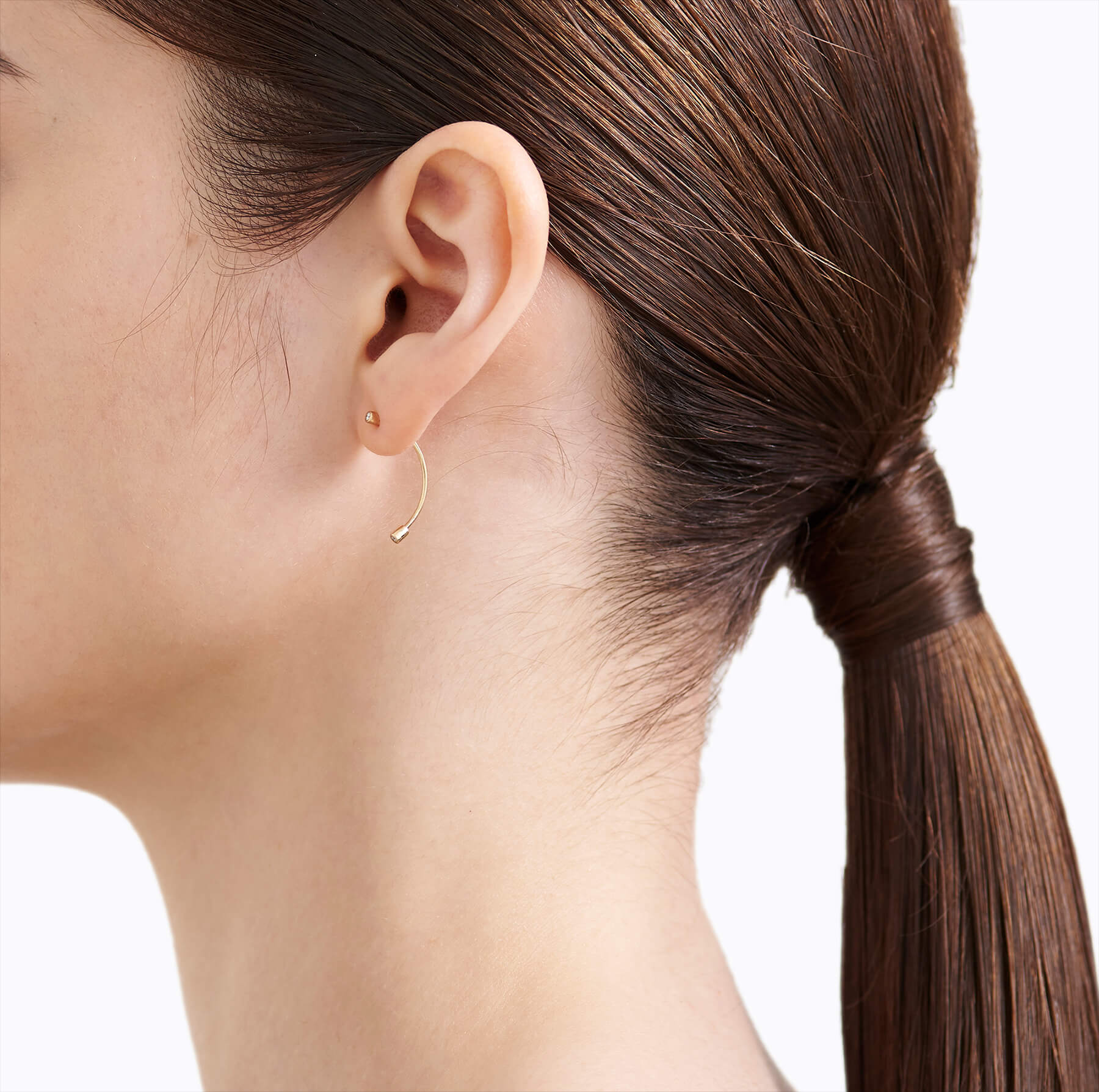 Diamond Twist Curl Pierce 01 - SHIHARA