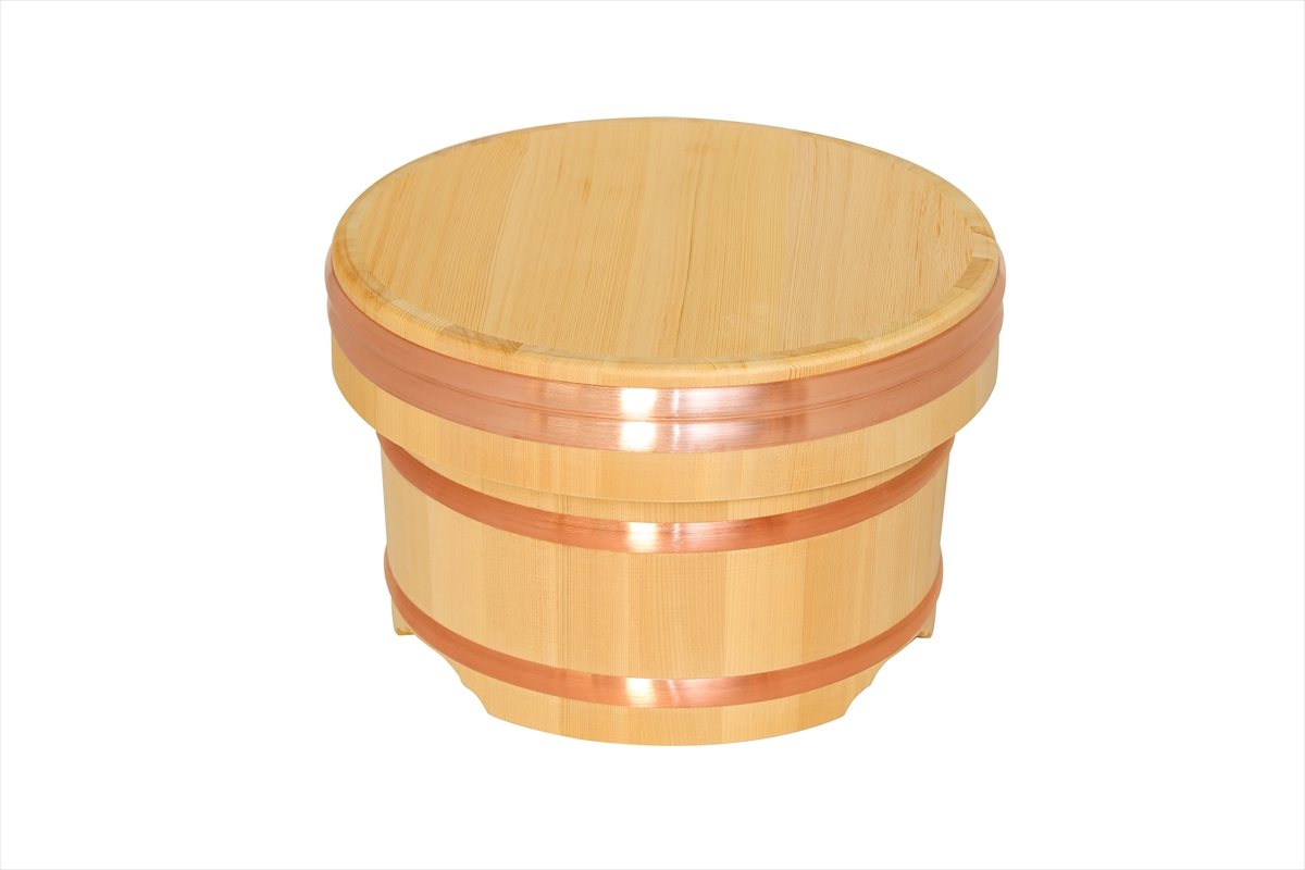 江戸おひつ 27cm OH27E | 寿司桶（すし桶）、おひつ、檜風呂(ヒノキ
