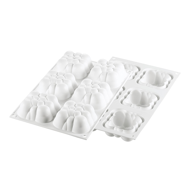 パシフィック洋行 製菓シリコン型 6個取 SF046 フランモールド70 1個