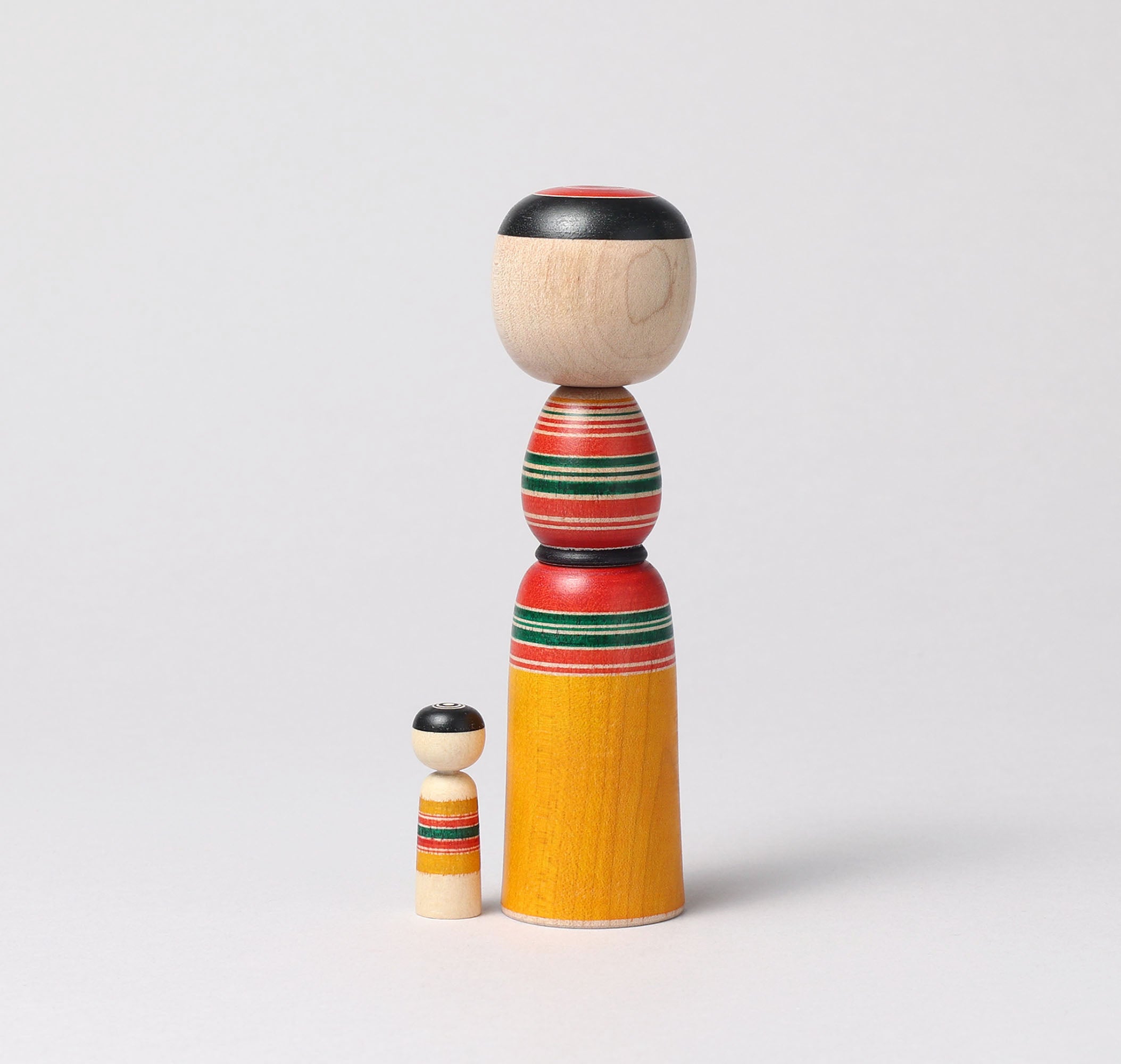 SATO, Seiko 佐藤誠孝工人 | Ireko-nesting kokeshi- 入れ子こけし