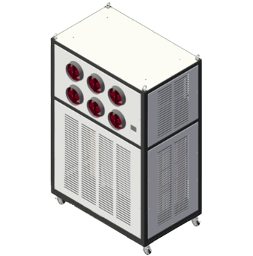 大空間用製品 - 移動式エアコン「ヒエスポ」空調設備の設計・施行