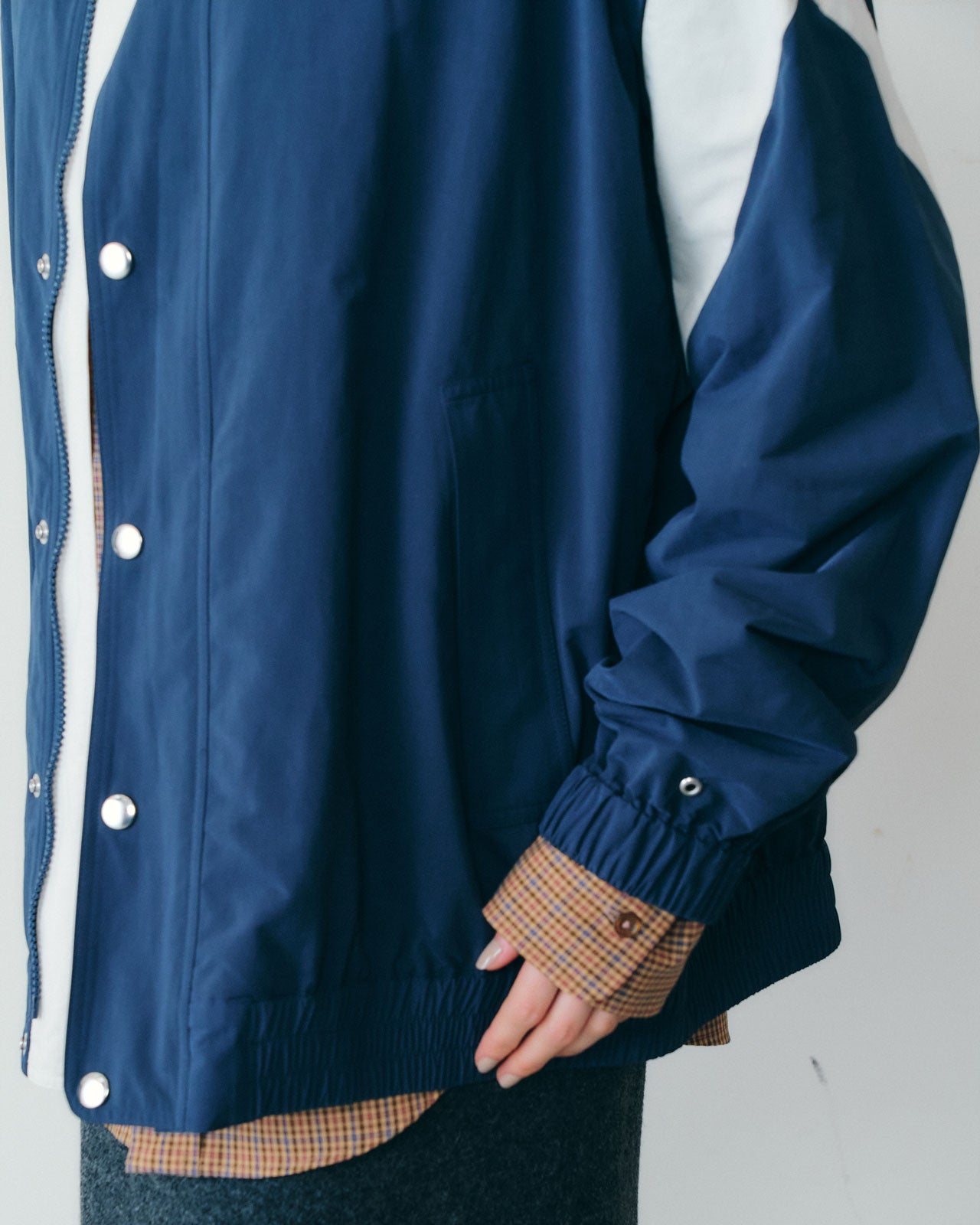 BICOLOR TRACK JACKET – Shinzone