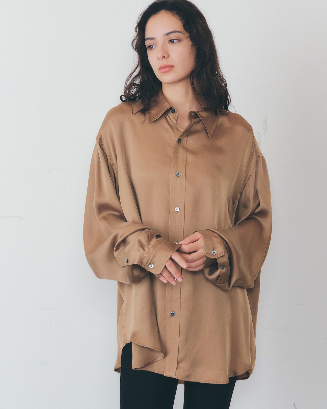 SILKY CUPRA SHIRT – Shinzone