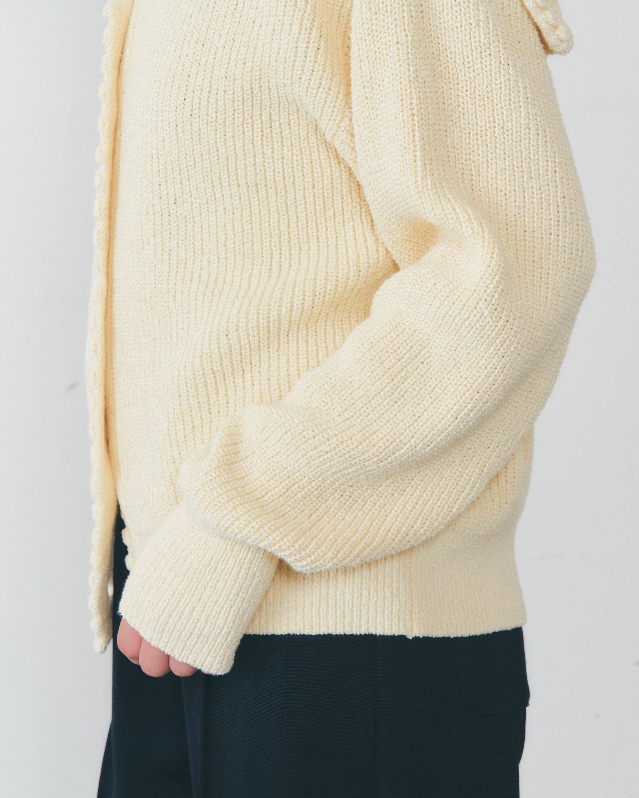 SAILOR COLLAR KNIT CARDIGAN – Shinzone