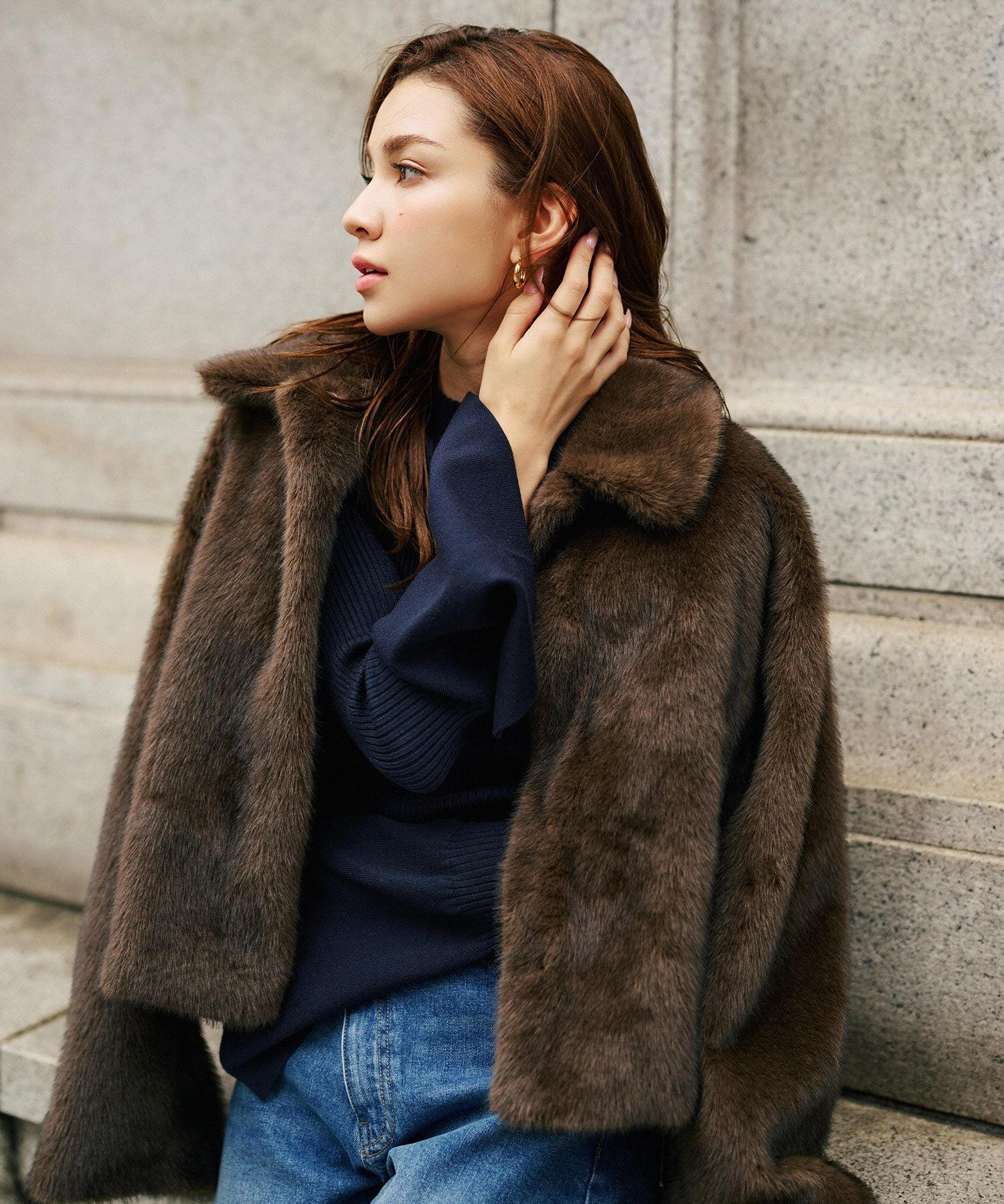 ミンク エコ ファー ジャケット KINO THE KEI 全3色｜ktk241-0126【6