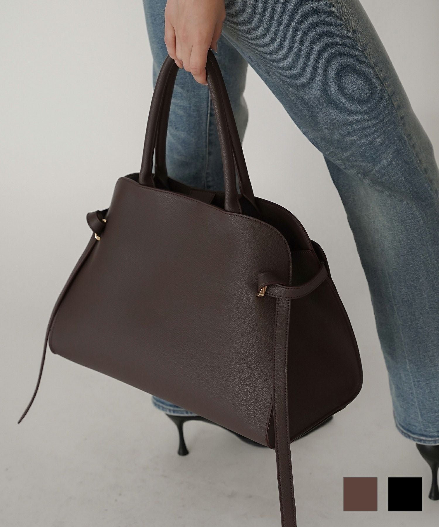 4/中旬～下旬頃発送予定！ベルテッド ボストン バッグ KINO THE KEI 全