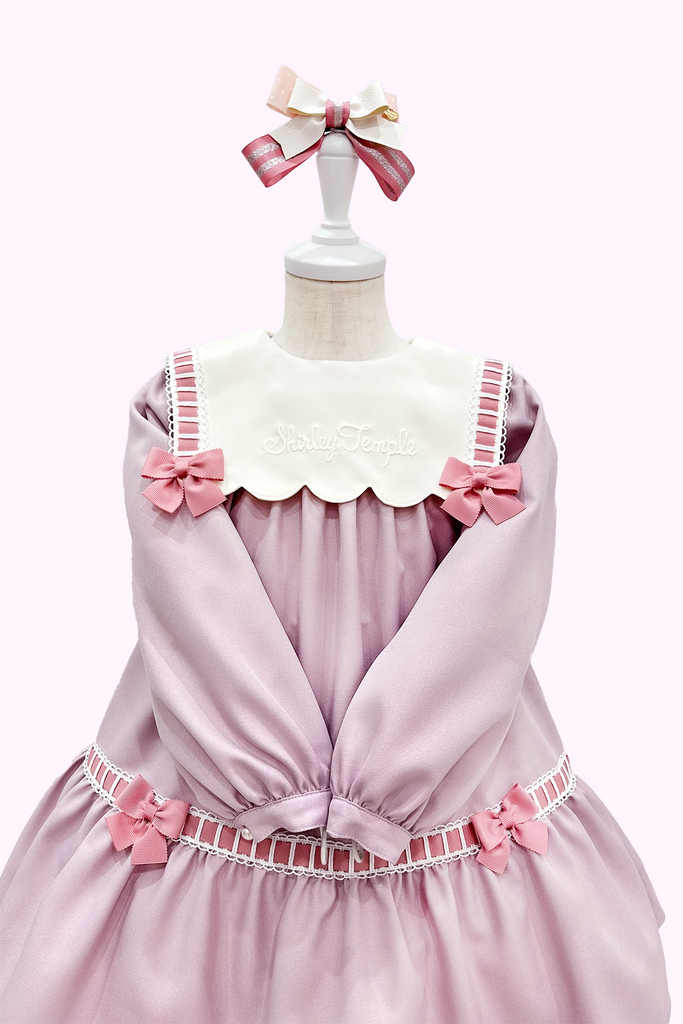はしごリボンセーラーカラーワンピース(Toddler) – Shirley Temple