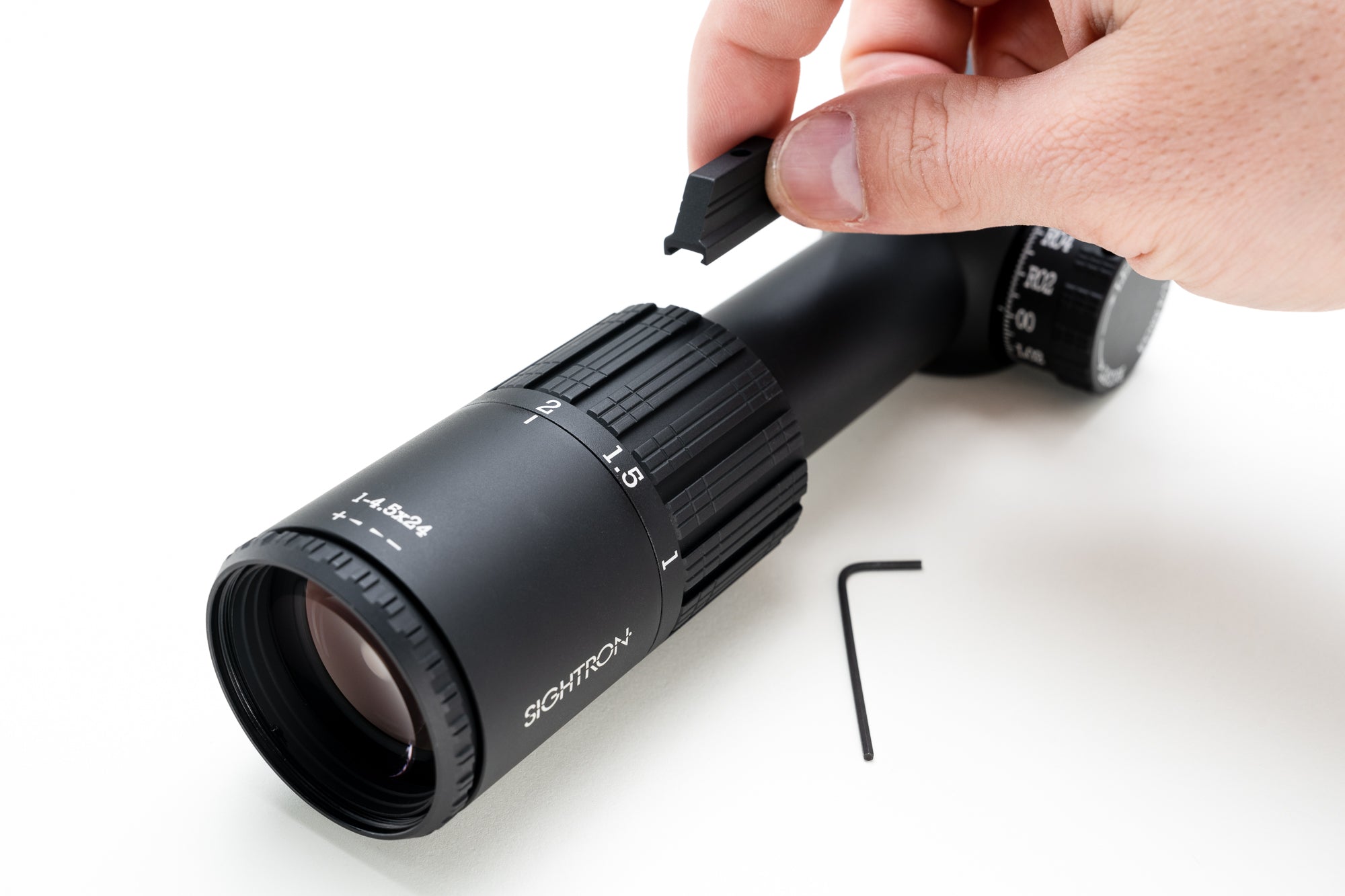 S-TAC 1-4.5X24 SR1 SERVICE RIFLE SCOPE - Zero Stop – Sightron