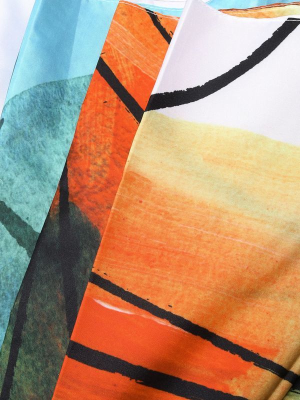 UN3D. - LINE ART UMBRELLA / ラインアートアンブレラ (ホワイト) / 傘