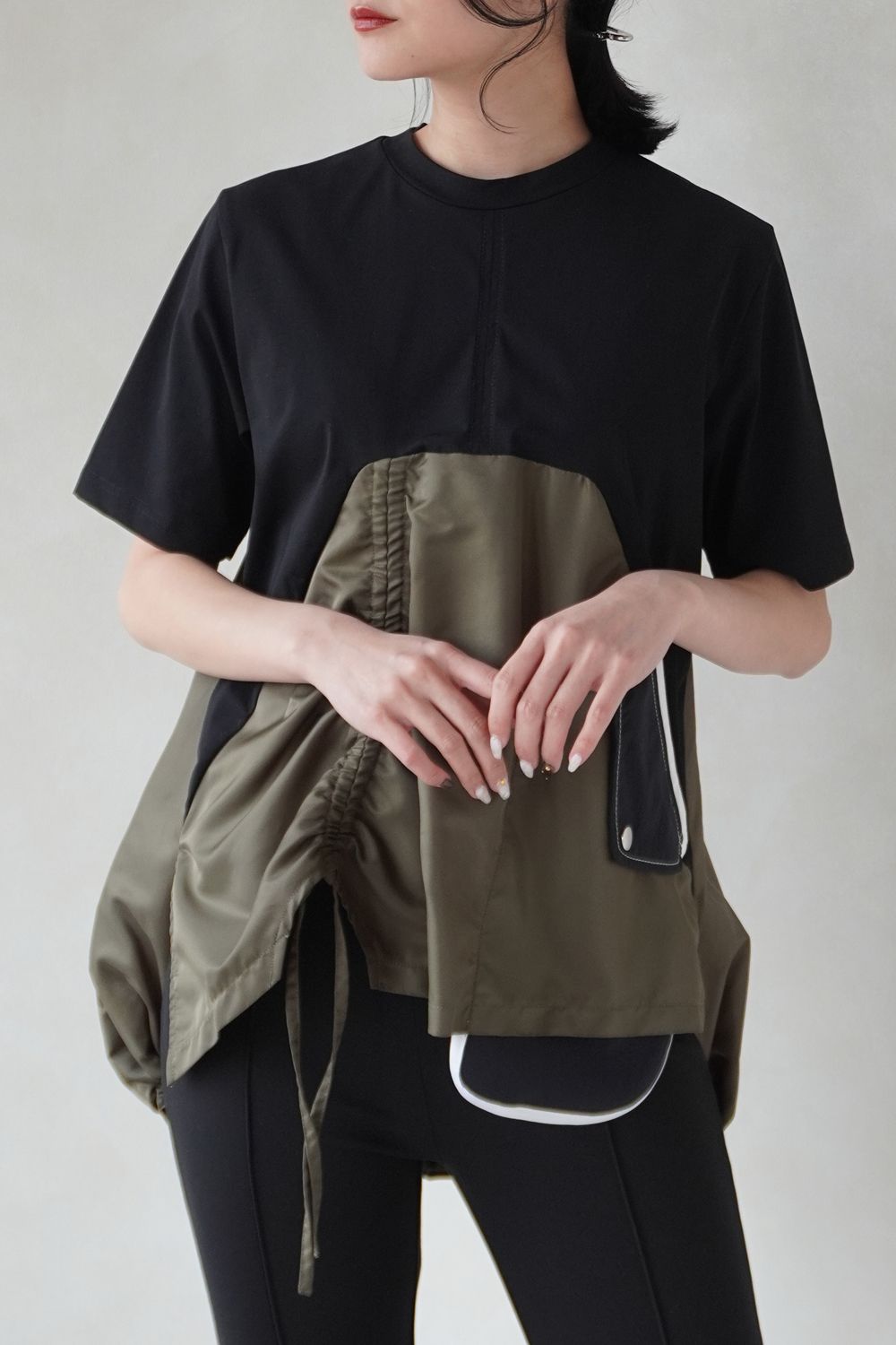 UN3D. - MA-1 DETAIL T-SH / MA-1ディテールTシャツ (ミックス) | Sir