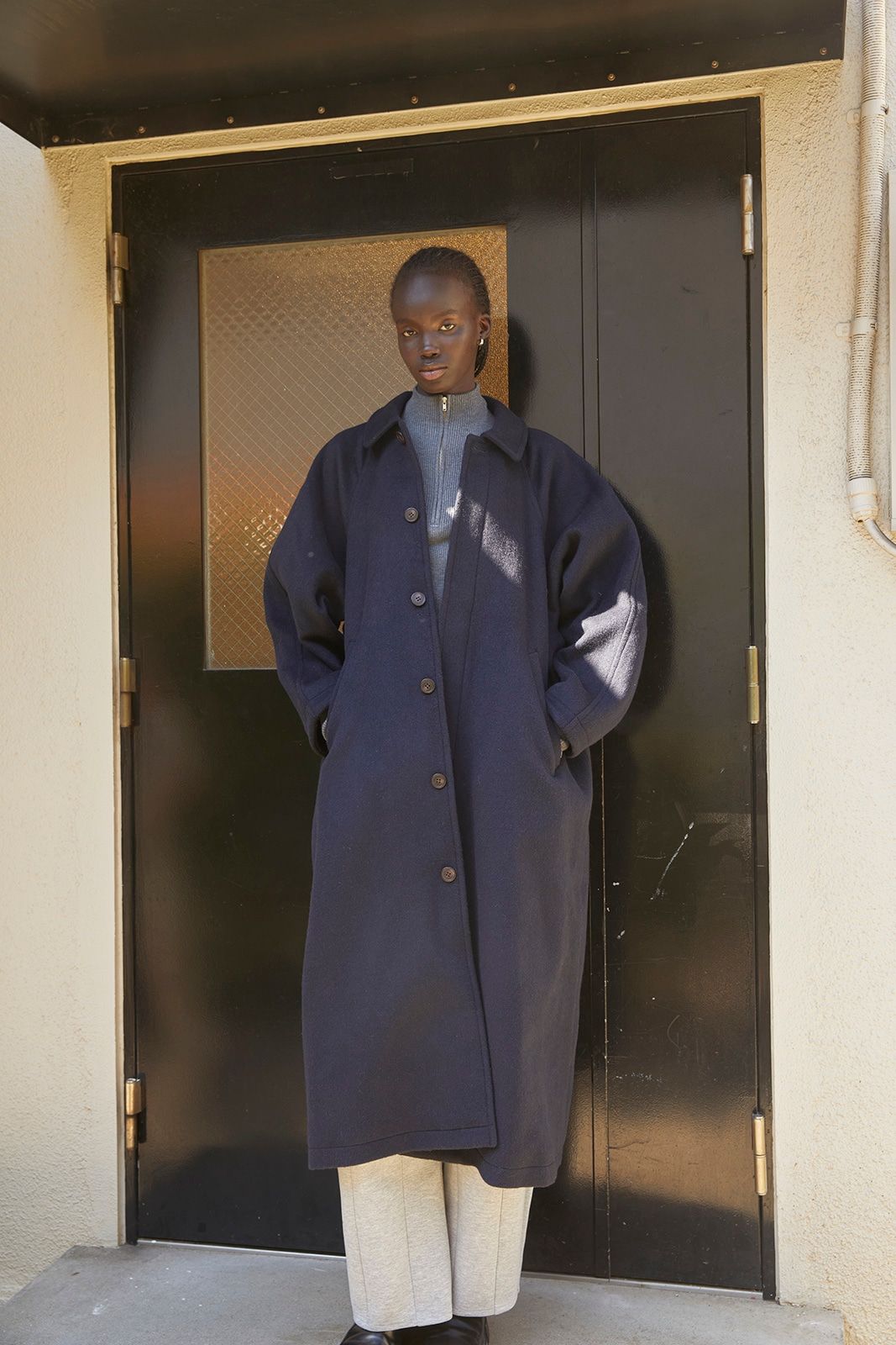 CAVEZA ROSSO - Raglan Sleeve Long Coat / ラグランスリーブロング