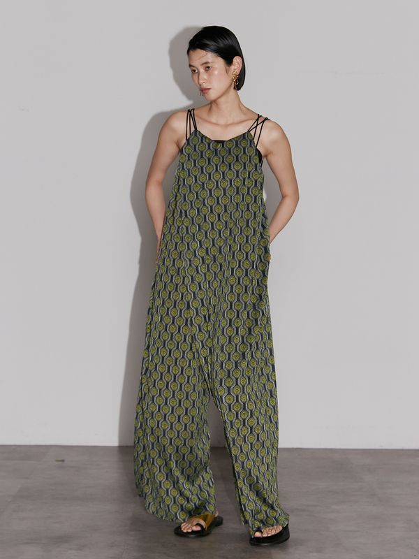 UN3D. - CRYSTAL PLEATS AIO P / クリスタルプリーツオールインワン