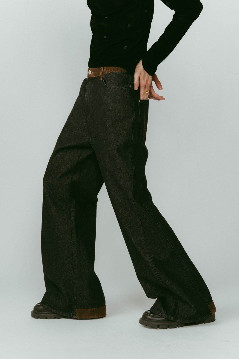 Knuth Marf - denim baggy pants(unisex) / デニムバギーパンツ