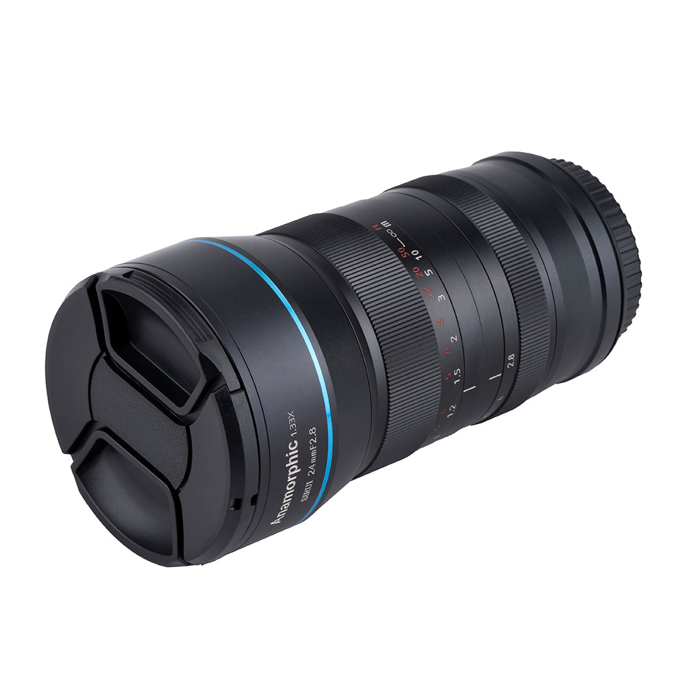 アナモルフィックレンズ 1.33x APS-C 24mm E/EF/MFT/X/Z/RF – SIRUI