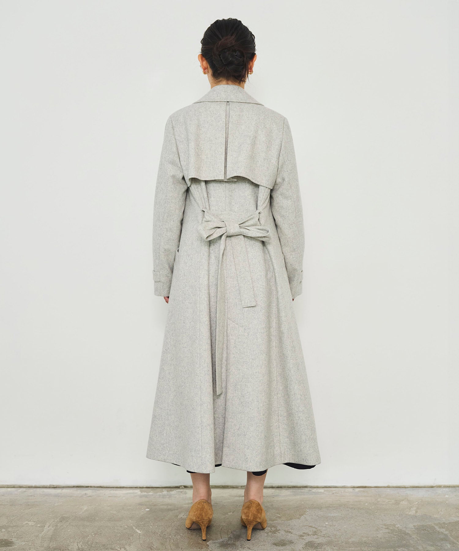 2WAY】 ウールトレンチフレアコート – Sirin Online Store