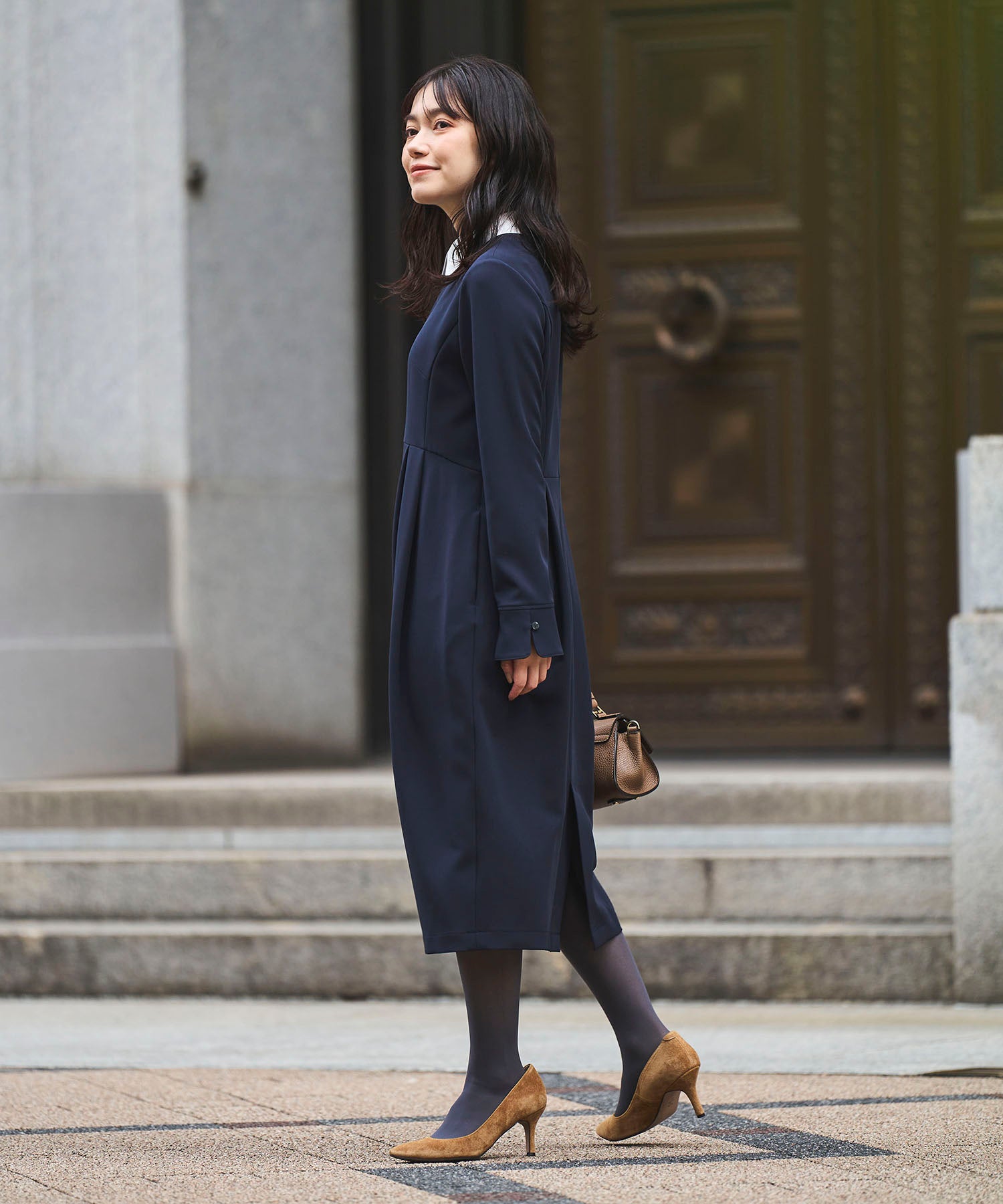 衿2way】 ミディコクーンワンピース – Sirin Online Store