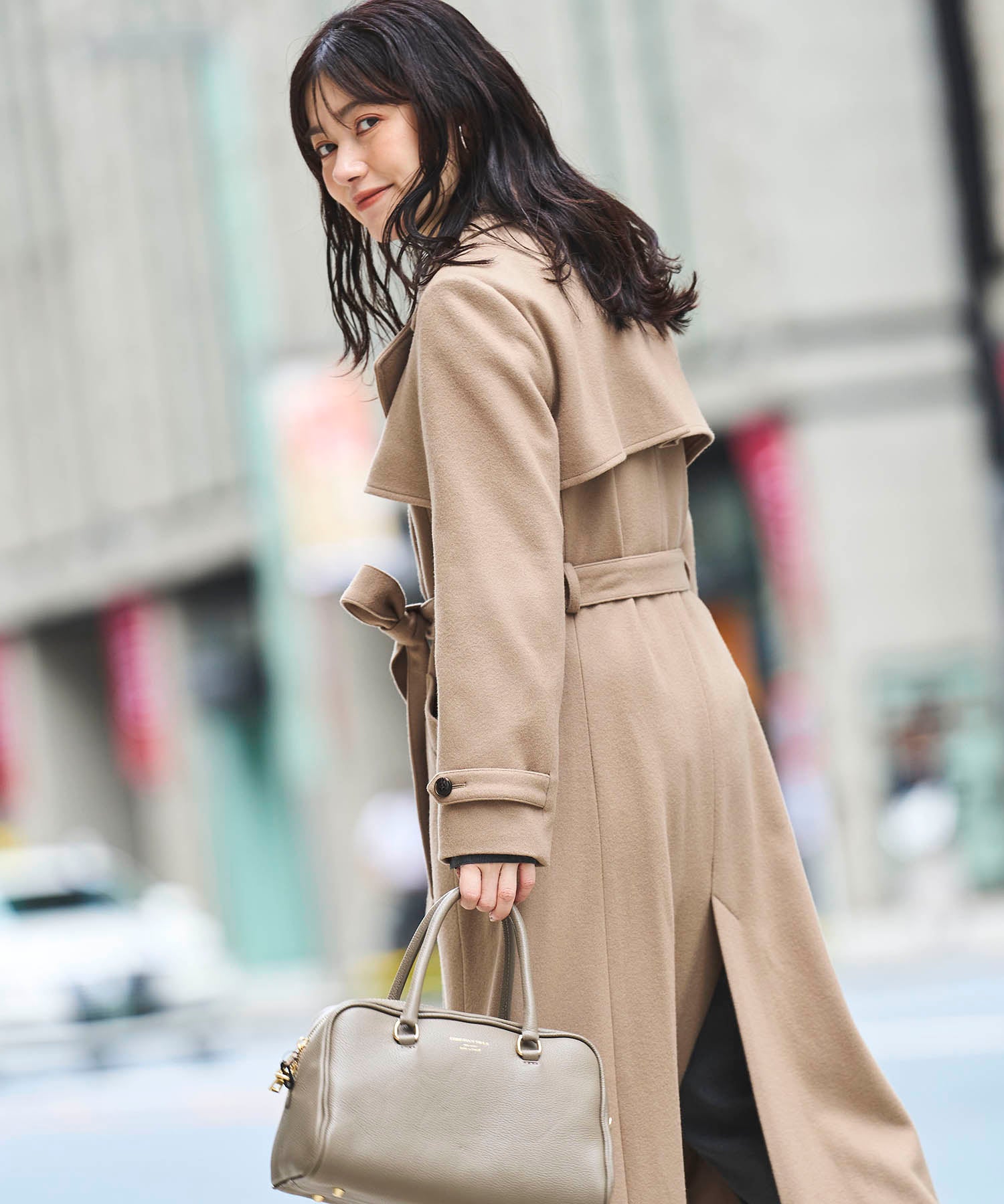 2WAY】 ウールトレンチフレアコート – Sirin Online Store