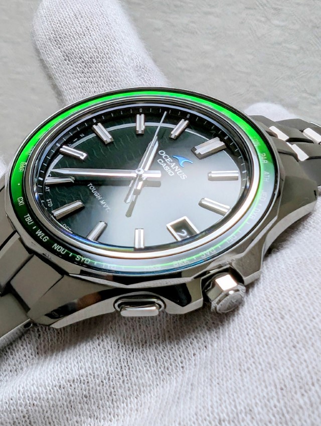 オシアナス【OCEANUS OCW-S400-3AJF】グリーンマンタ | 欲しいっなかい