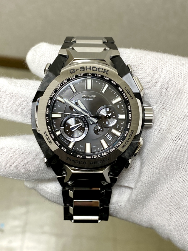 新MT-G【G-SHOCK MTG-B4000D-1AJF】メタルストラップモデル | 欲しいっ