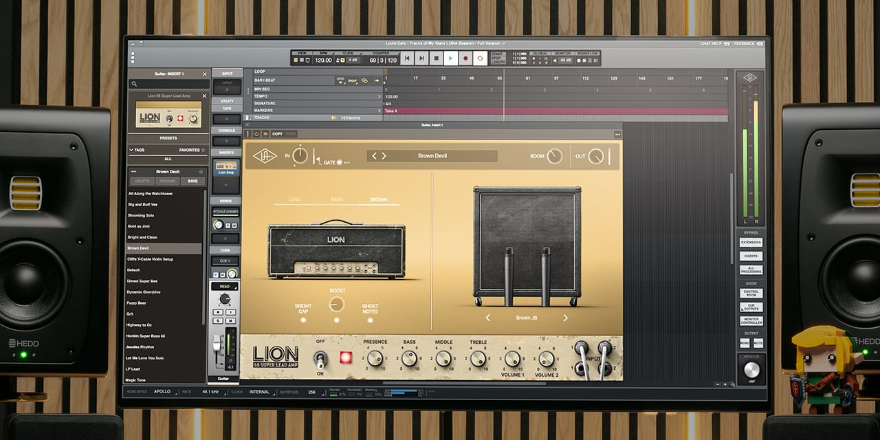 プラグイン・エフェクト 「UAD Lion '68 Super Lead Amp」 | SONICWIRE