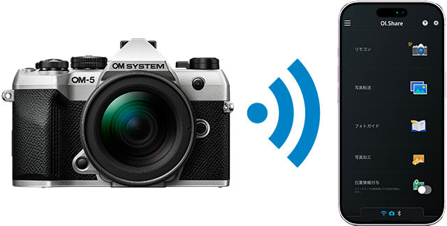 OM Image Share (OI.Share) - Smartphone app | OM Digital Solutions