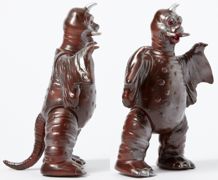 ブルマァク復刻の気になる限定版「ぺギラ(当時風カラー版)」をツブラヤ