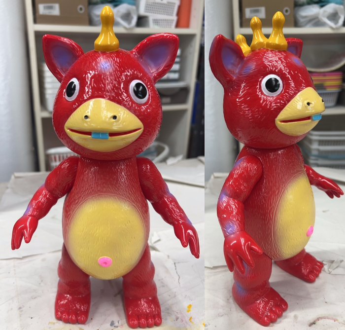 ハンズ渋谷店にマルサンの真夏のレッチリカラー「ブースカ」＆日本茶