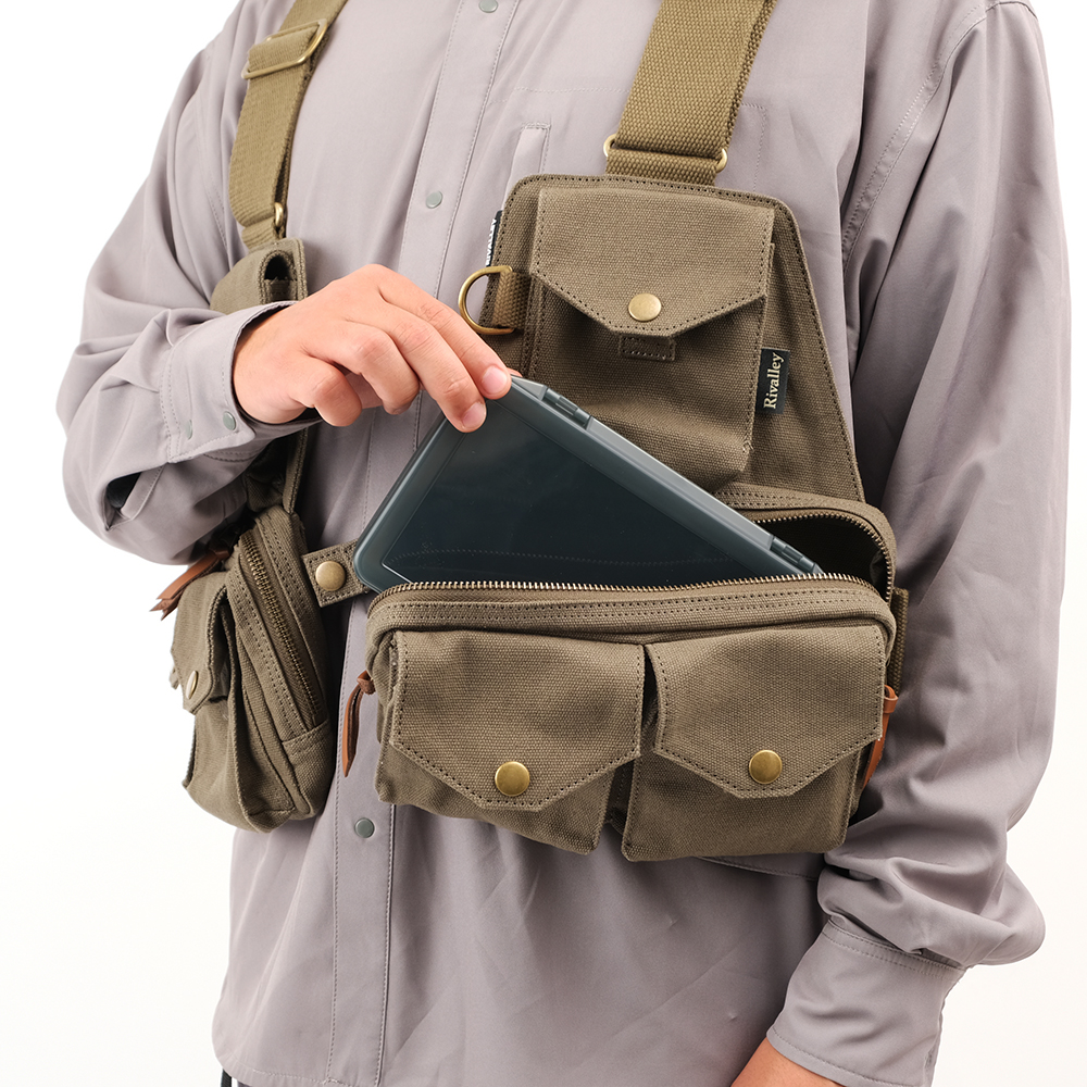 RV ストラップベスト - RIVALLEY FISHING GEARRIVALLEY FISHING GEAR