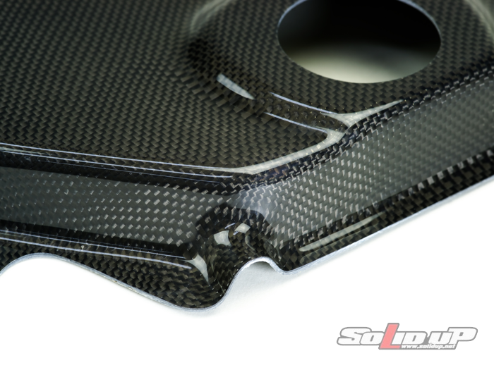 ズーマーFI車用 タンクカバー(カーボン平織り) / ソリッドアップ