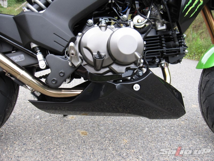 Z125/PRO用 レーシングアンダーカウル(カーボン平織り) / ソリッドアップ