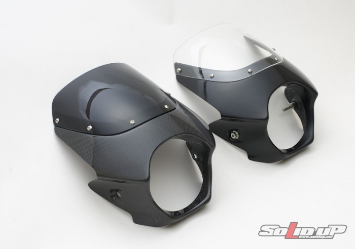 モンキー(マーシャルライト)用 ソリッドビキニカウル スモーク